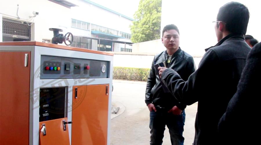 【上?！看貌裼蜋C(jī)研究所定制72kw1.5mpa高壓蒸汽發(fā)生器試壓完成