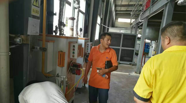 江西干電池生產(chǎn)企業(yè)使用諾貝思全自動燃?xì)庹羝l(fā)生器
