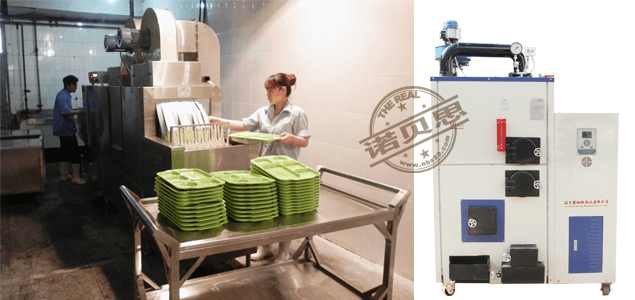 武漢清潔公司購買生物質(zhì)蒸汽發(fā)生器用于洗碗機(jī)配套提高效益